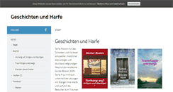 Desktop Screenshot of geschichten-harfe.de